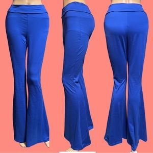 “NEW” 
Stretch Bell Bottom Pants, Wide Waist,
BoHo style, Flare leg, 
Yoga pants